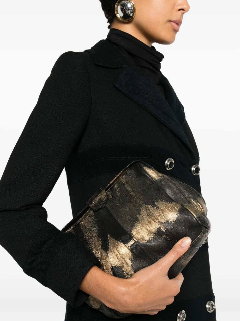 Clutch OLD Negro y Oro Viejo