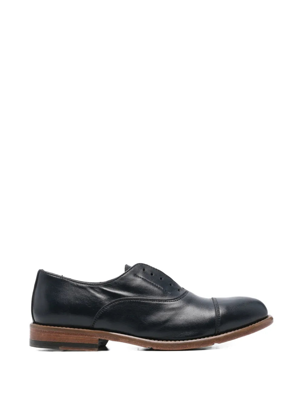Zapato Oxford Cap Toe — Azzurro