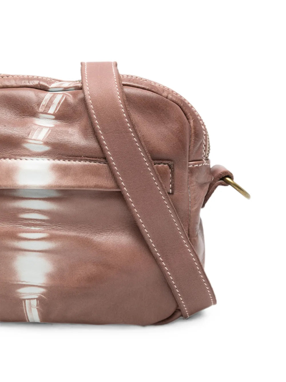 ARLO Tie-Dye — Multi-Zip Crossbody Bag, Antique Rose