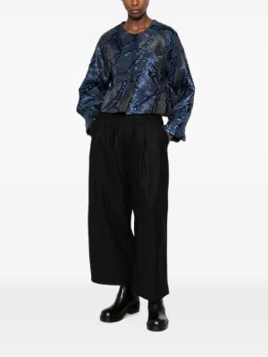 Chaqueta Jacquard Metalizada — Blue Moon