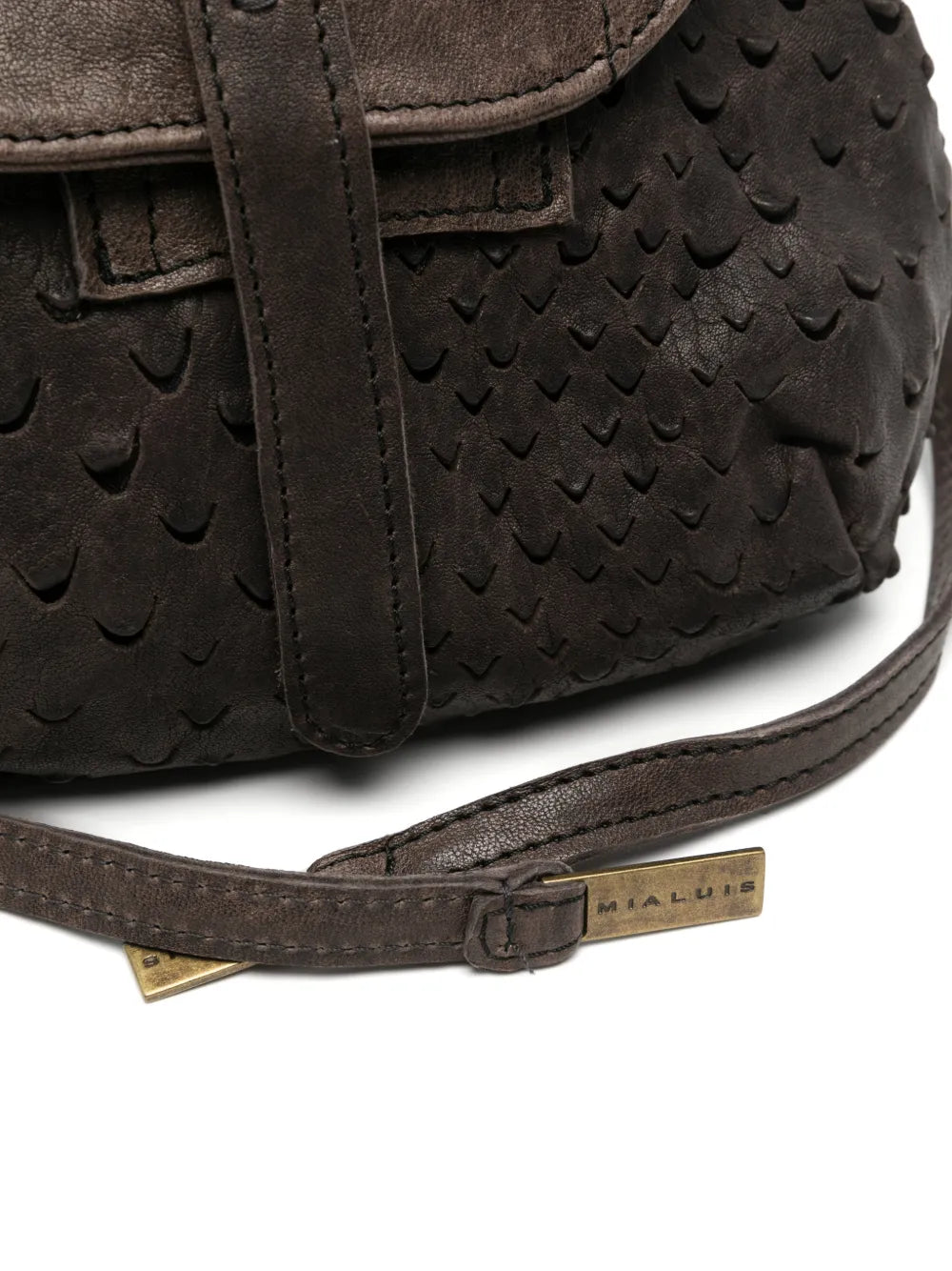 Bolso Do Mini Taipan Testa di Moro — Crossbody