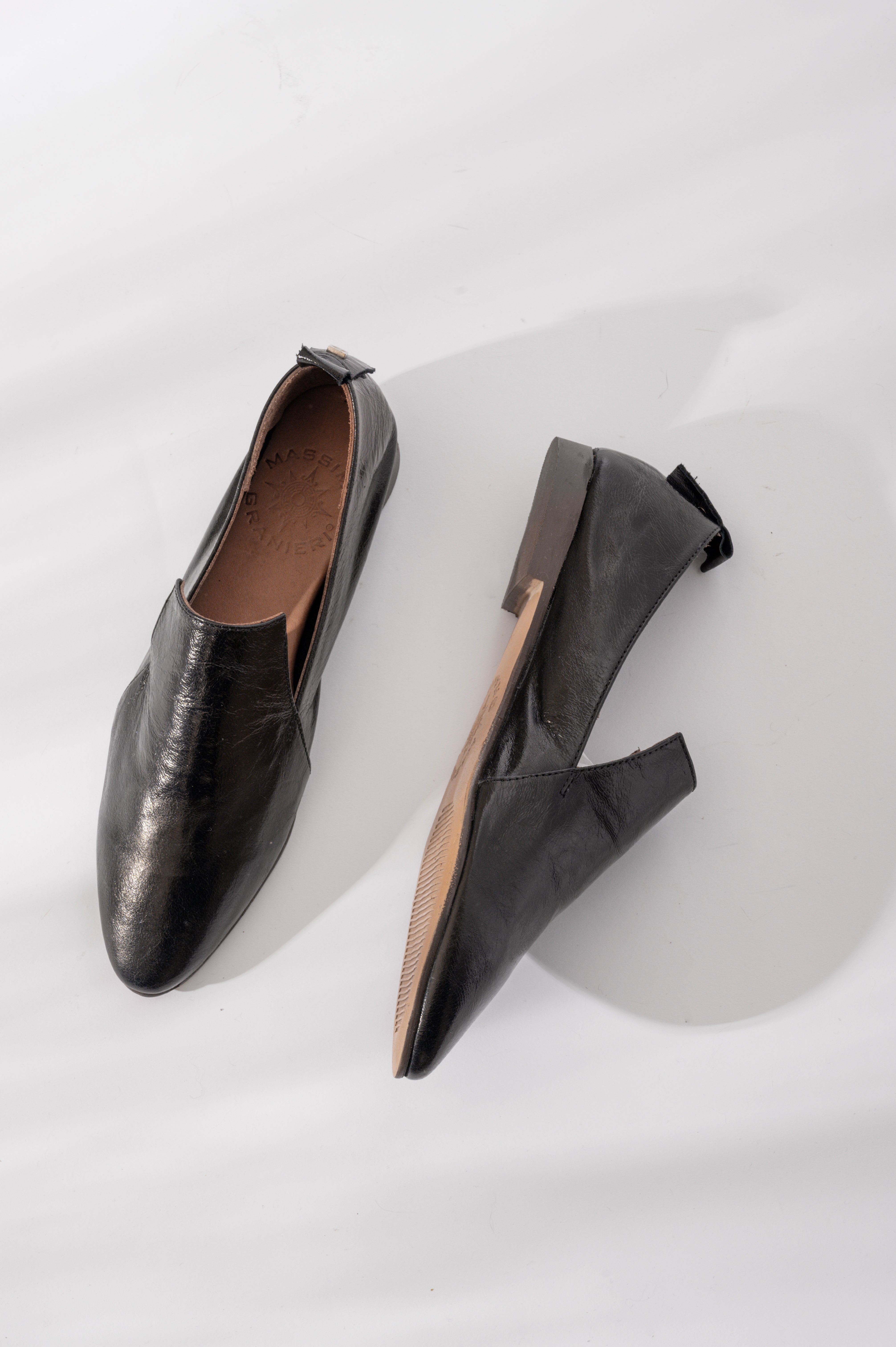 Black Flat Shoe