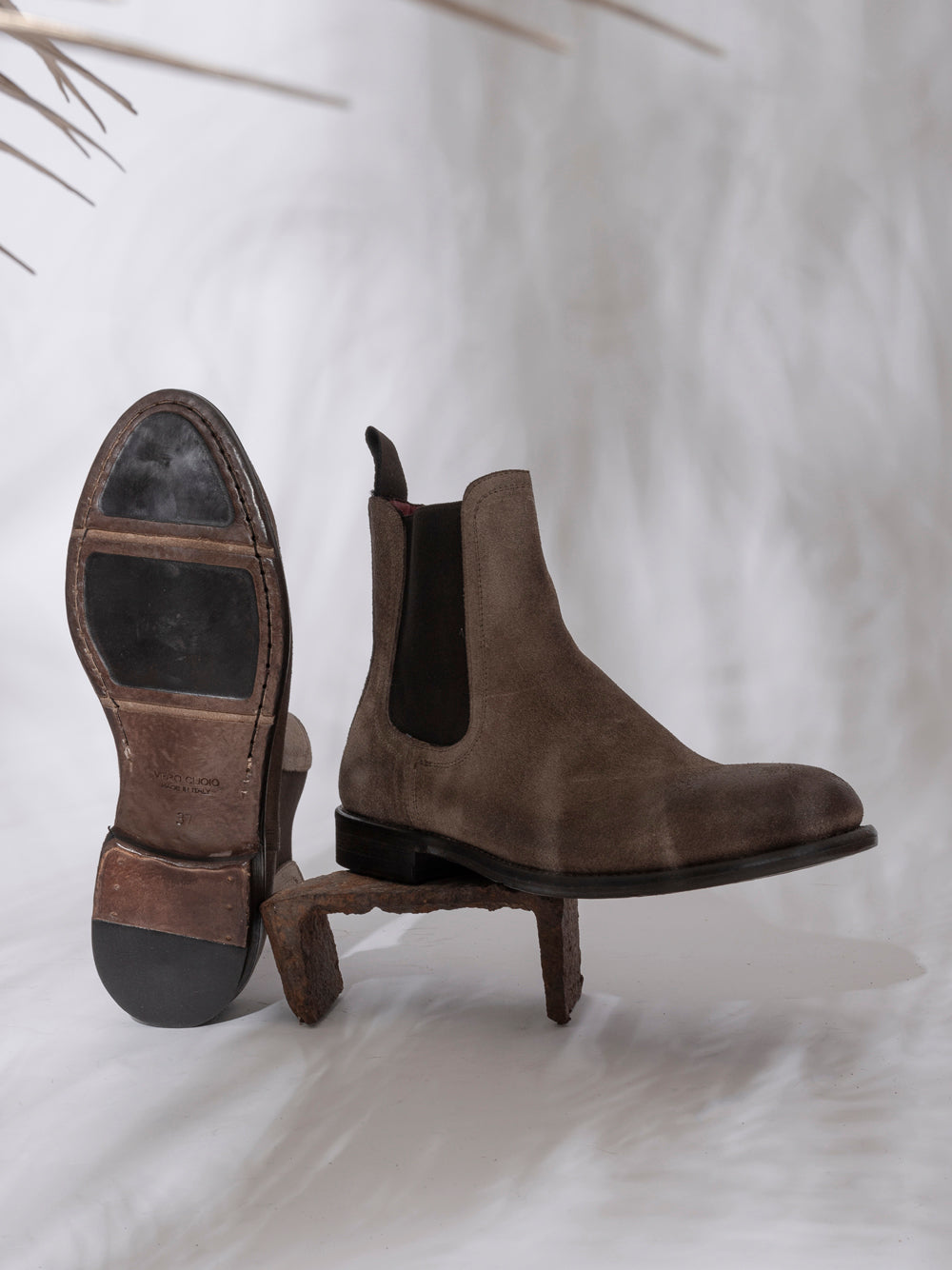 Ingrassato Tortora Chelsea Boot