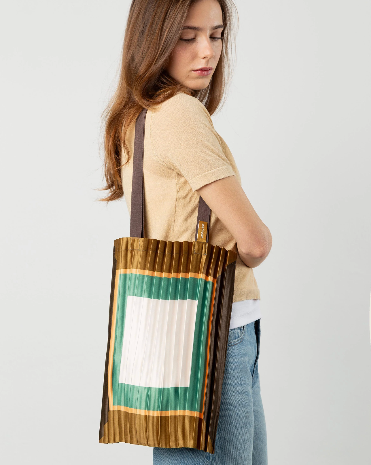 Tote Bag — CEFALÙ, Brown & Green