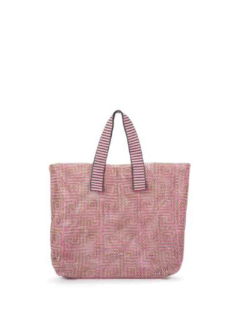 Épice Paris Kanpur small mesh tote bag Orchid Smoke