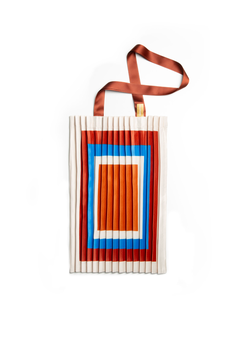 Tote Bag — CERVO, Terracotta & Blue