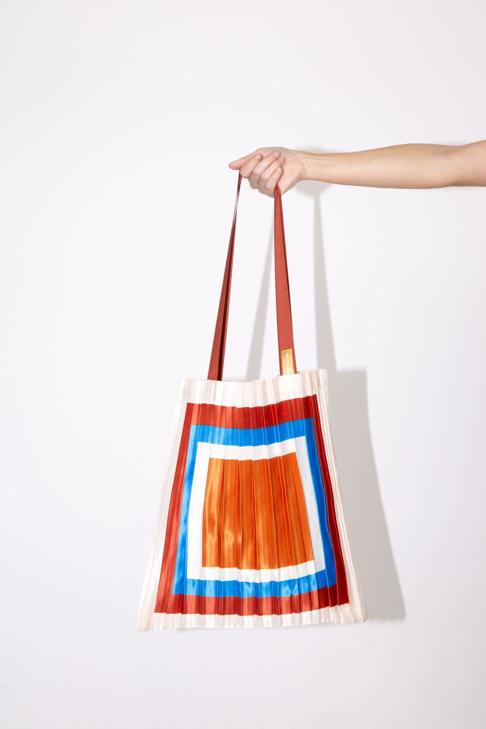 Tote Bag — CERVO, Terracotta & Blue