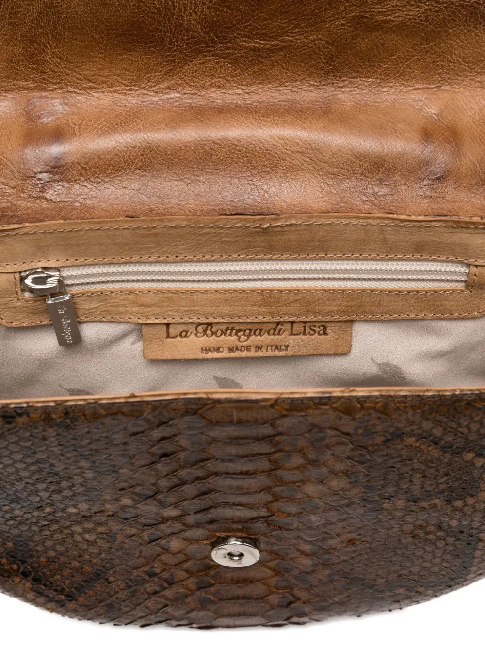 Bolso Repujado Taupe