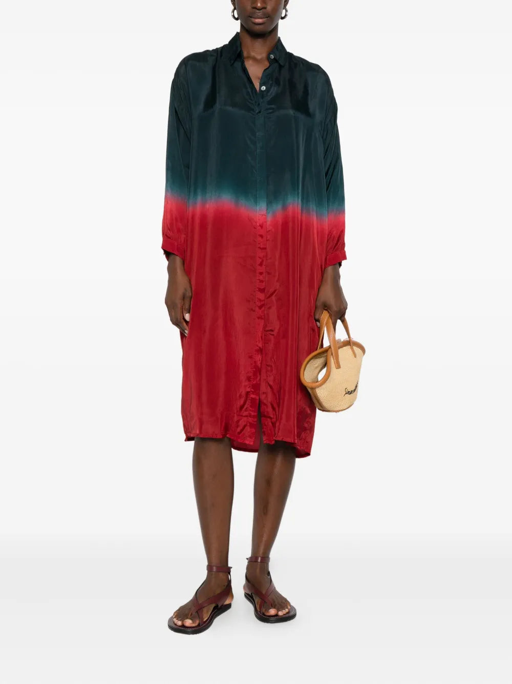 Vestido Midi Degradado