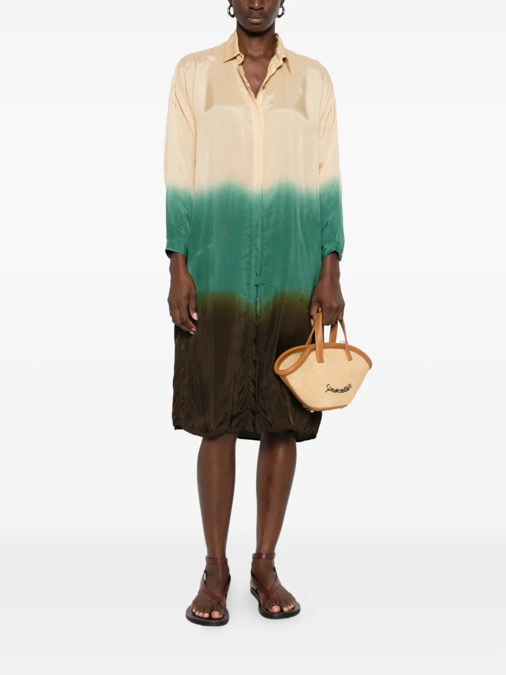 Vestido Midi Degradado