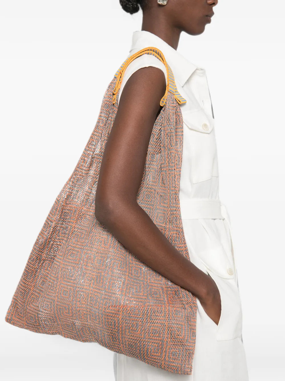 UDAIPUR — Large Tote Bag, Gold