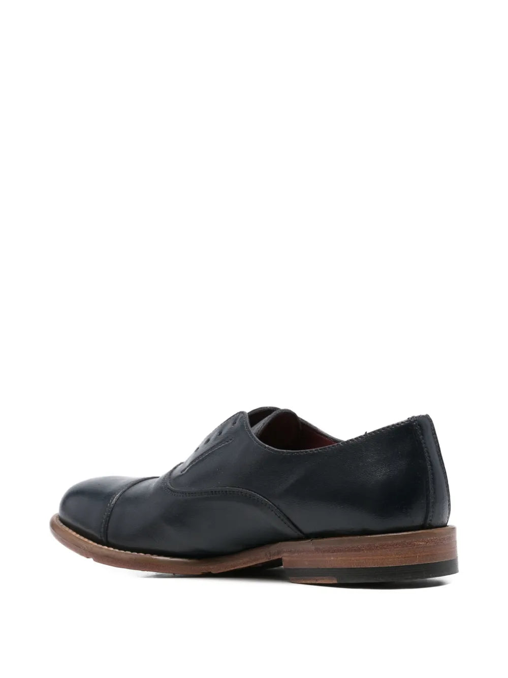 Zapato Oxford Cap Toe — Azzurro