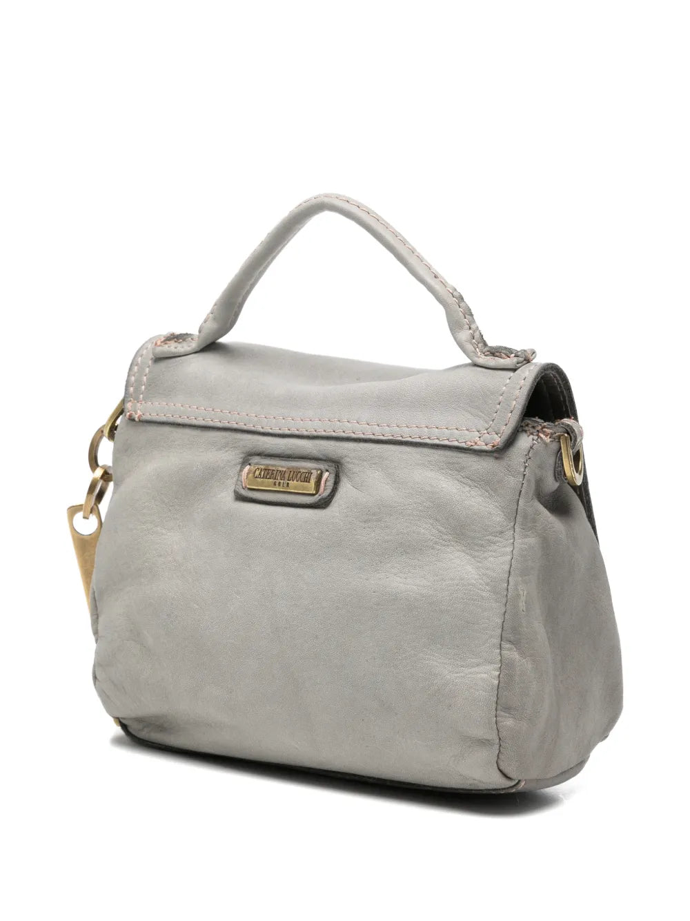 MARIA S — Bolso de Mano Pequeño, Light Grey