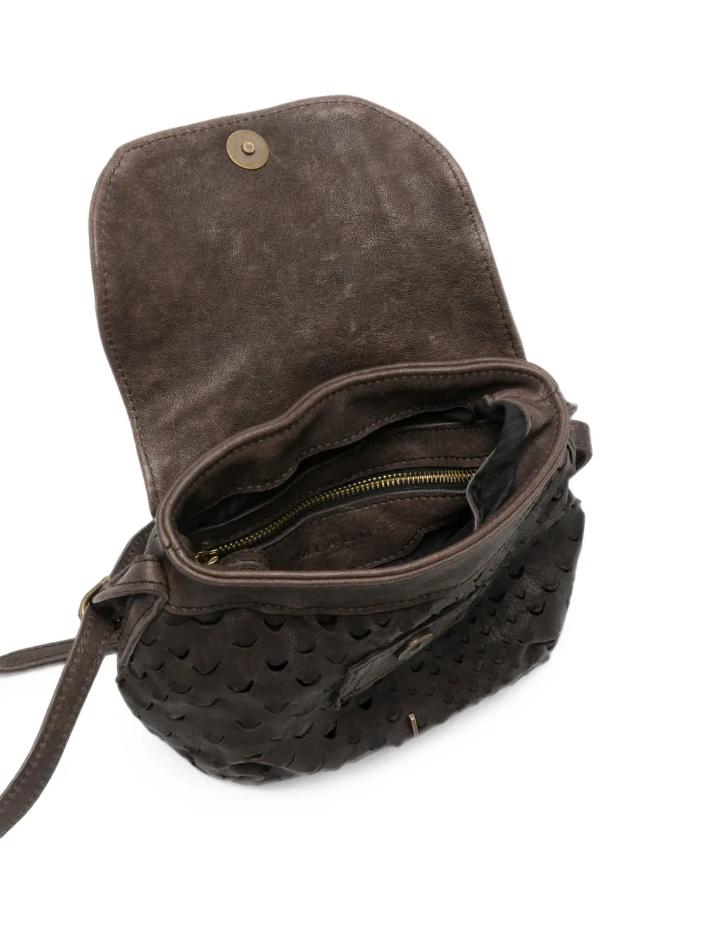 Bolso Do Mini Taipan Testa di Moro — Crossbody