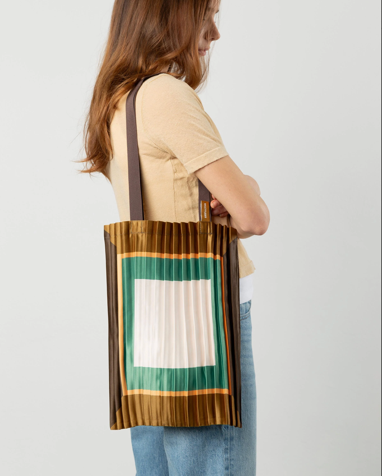 Tote Bag — CEFALÙ, Brown & Green