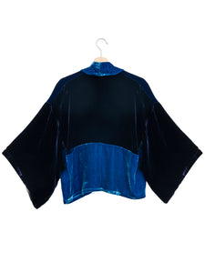 Blue Velvet Kimono