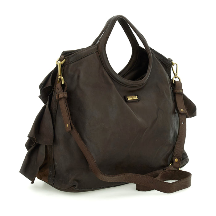 CAMILLA L — Bolso Grande de Mano Testa Moro