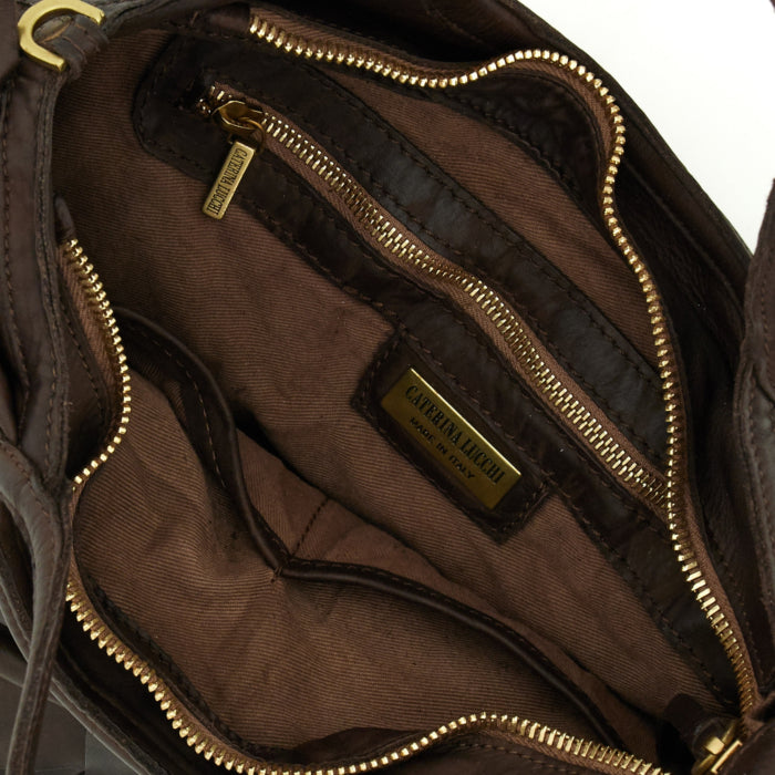 CAMILLA L — Bolso Grande de Mano Testa Moro
