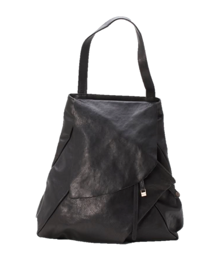 Tote Bag en Napa Negro