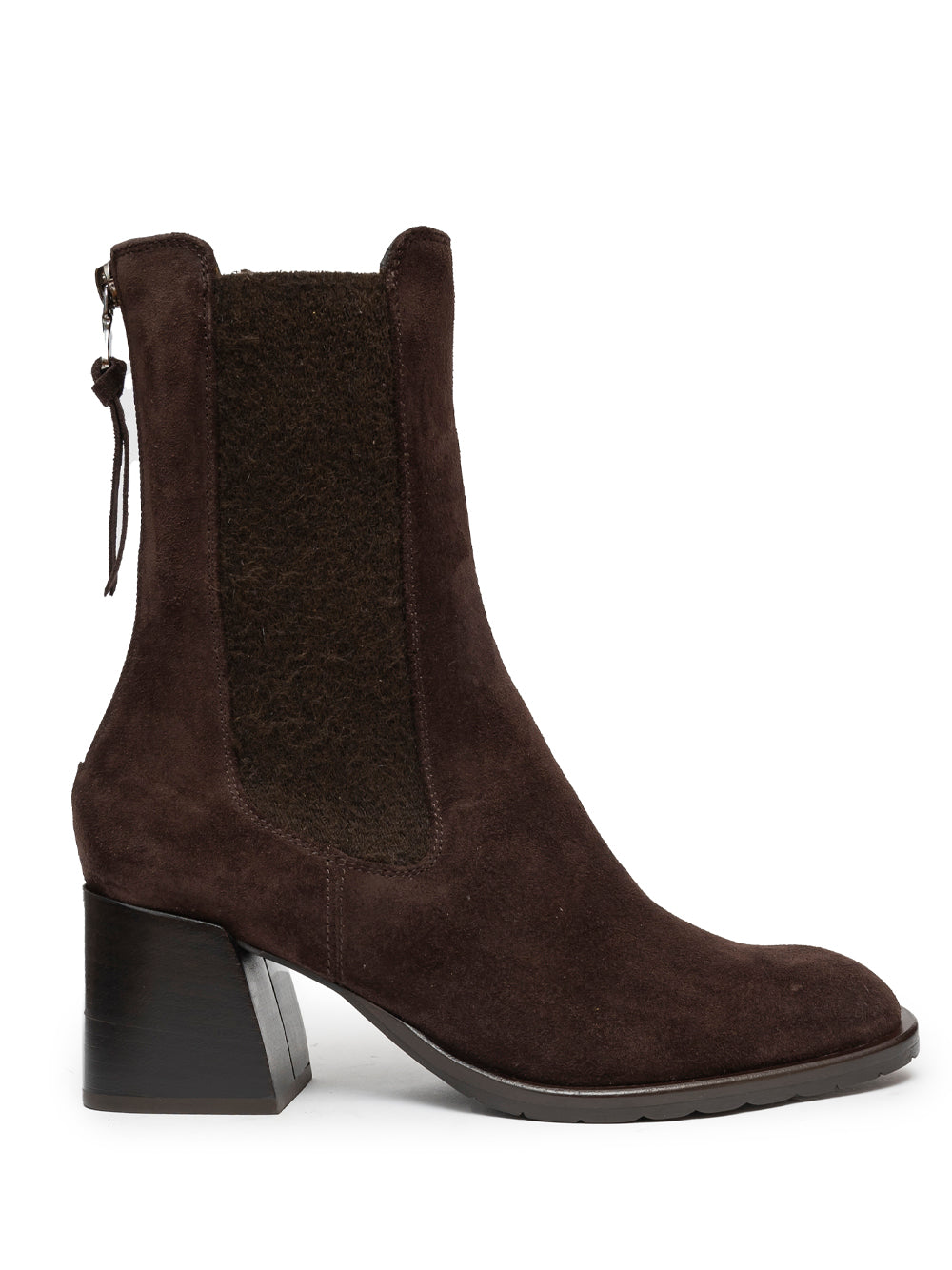 Mara Bini Black Mid Heel Ankle Boot Sommet Madrid