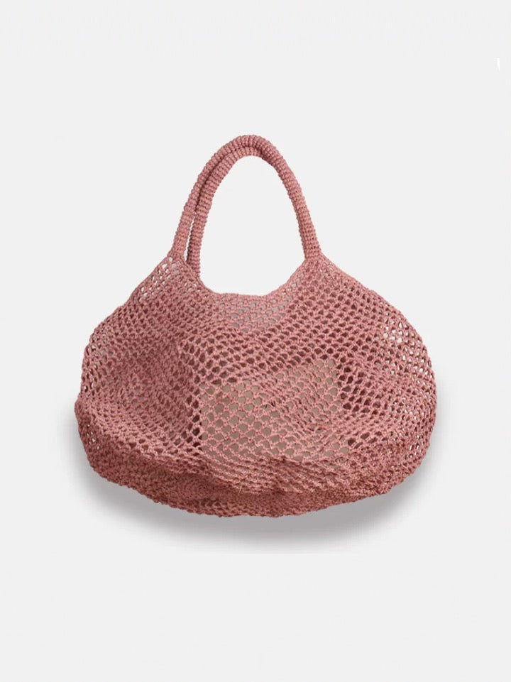 Bolso Rafia Buganvilla