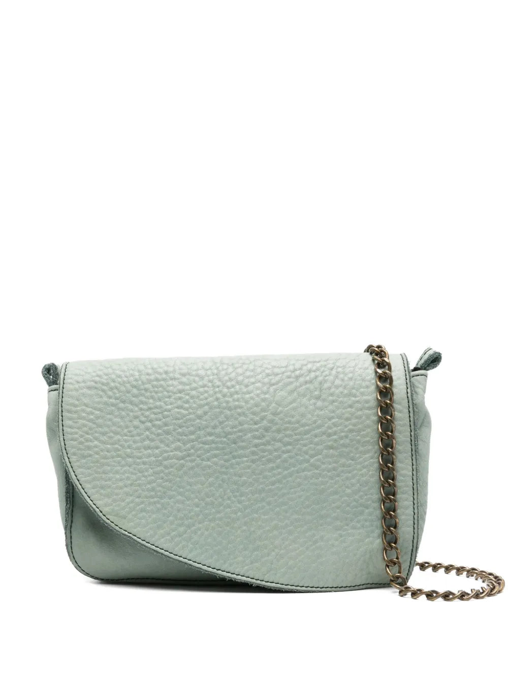 Bolso Mialuis en color ottanio hecho a mano en piel de curtición vegetal

