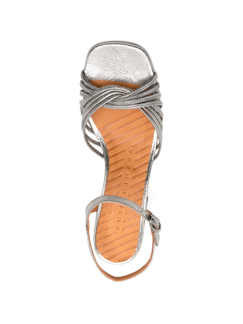 Chie Mihara Leske iron metallic sandal 4.5cm heel designer shoe made in Spain