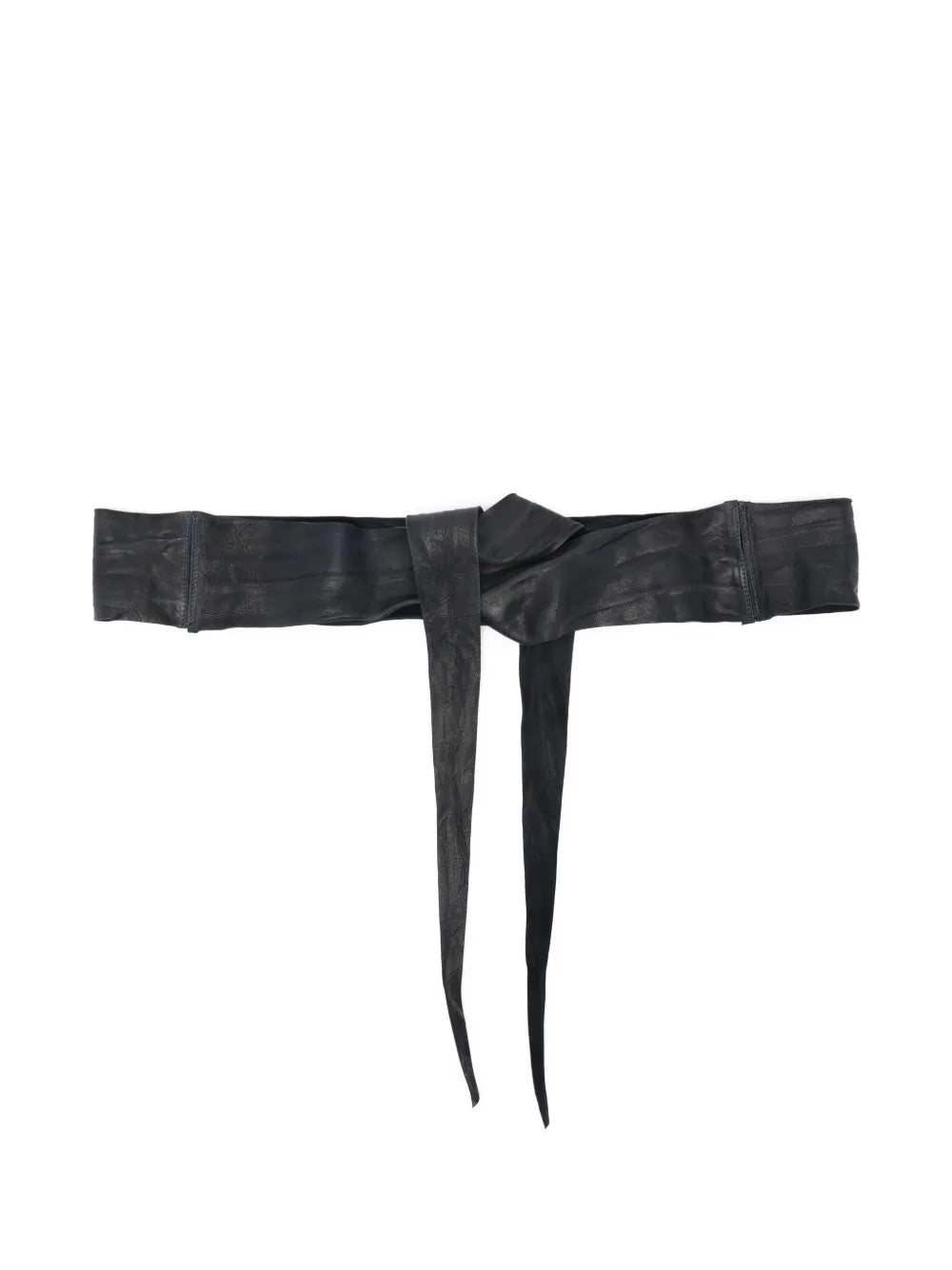 Sommet Lomme navy leather belt vegetable tanned handcrafted accessory