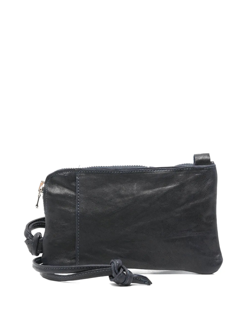 Sommet Neck oceano leather phone holder wallet for mobile, handmade in Italy