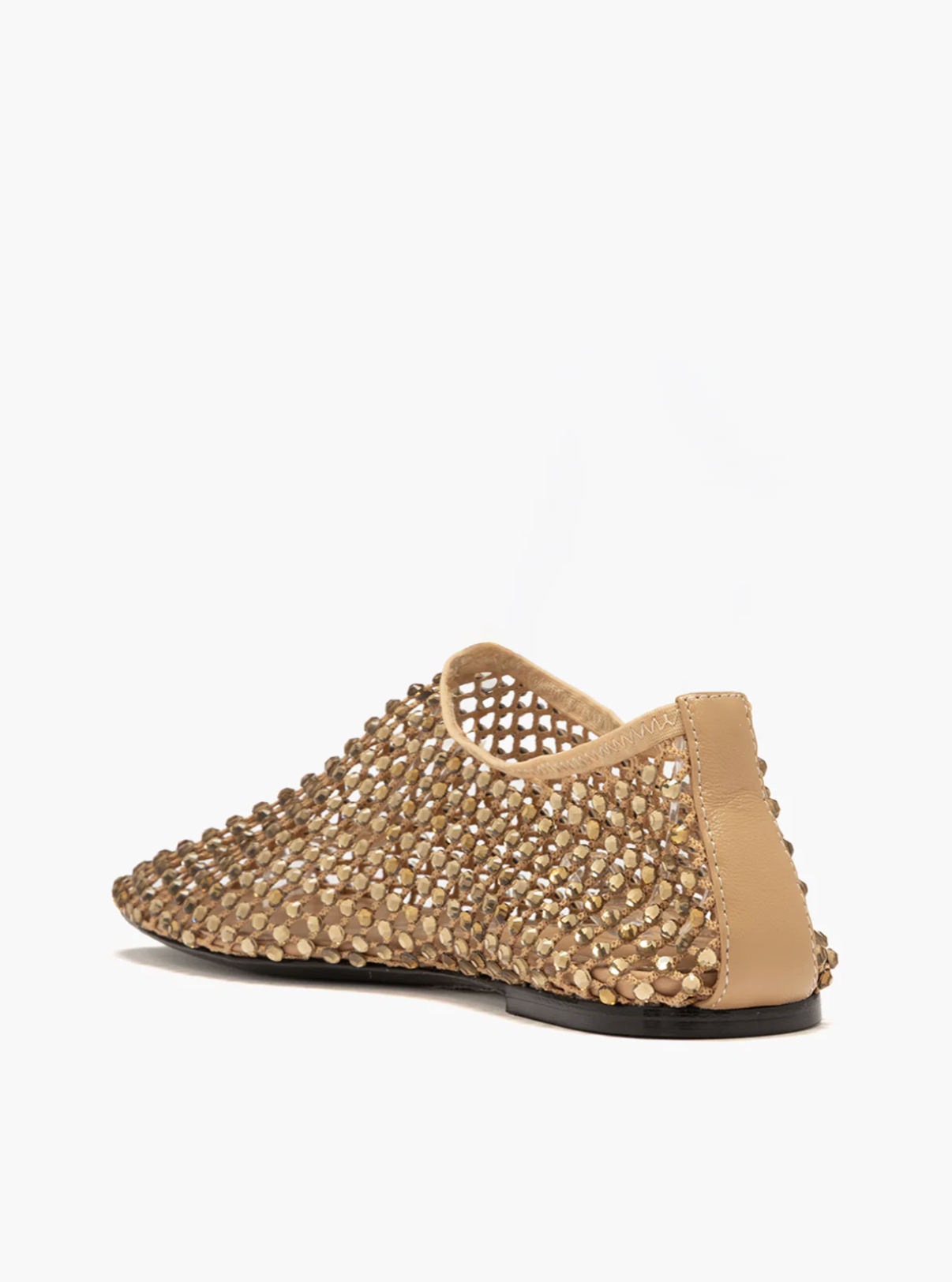 Strategia Bijoux strass ballet flat Sahara – back view
