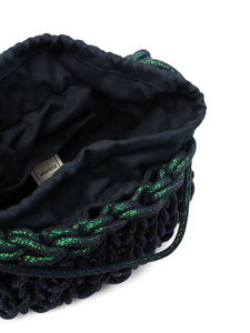 Bolso SARA Navy&Lurex