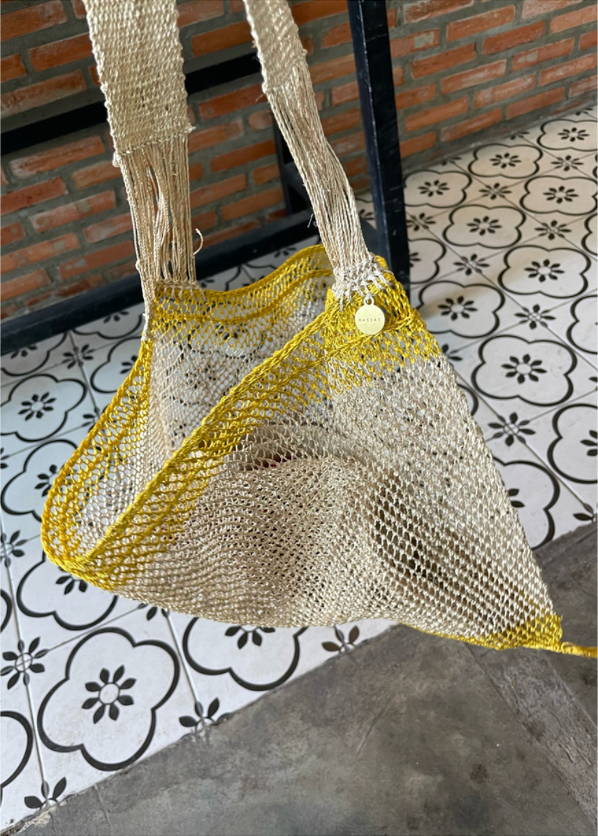 Yellow Kudzu Bag