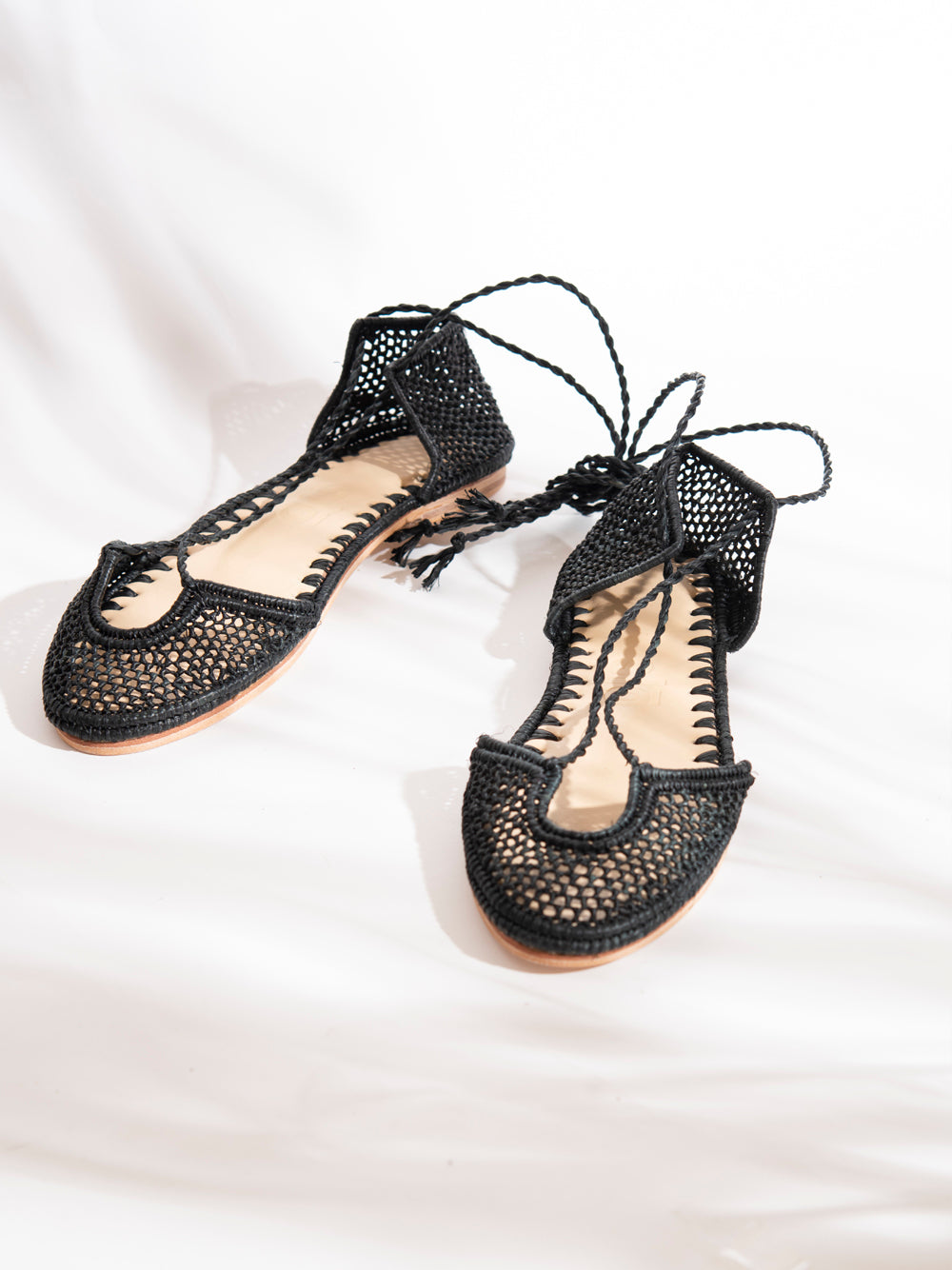 Bailarina Rafia Black