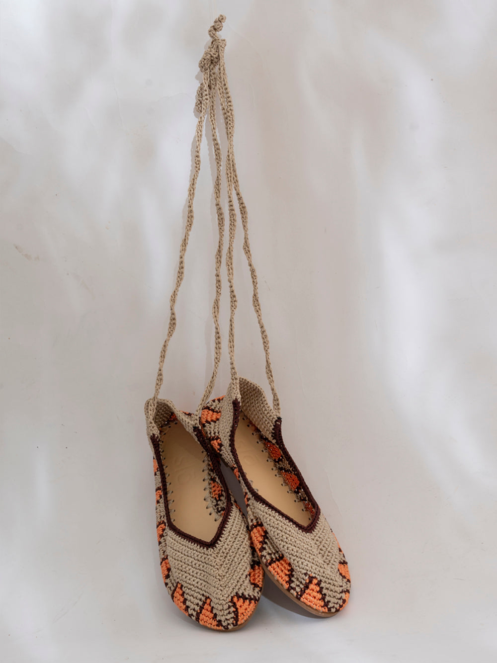 Bailarinas Crochet Terracota_Sun