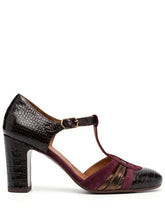 Load image into Gallery viewer, Maroon Heeled Shoe