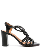 Load image into Gallery viewer, Black Heeled Sandal