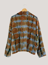 Load image into Gallery viewer, Brown Velvet Kimono